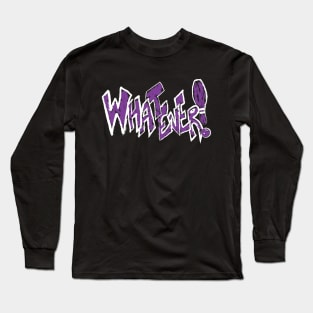 Whatever Bowling Logo Long Sleeve T-Shirt